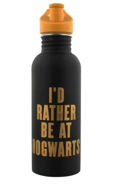 Harry Potter Canteen Water Bottle I Would Rather Be