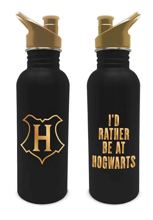 Harry Potter Canteen Water Bottle I Would Rather Be