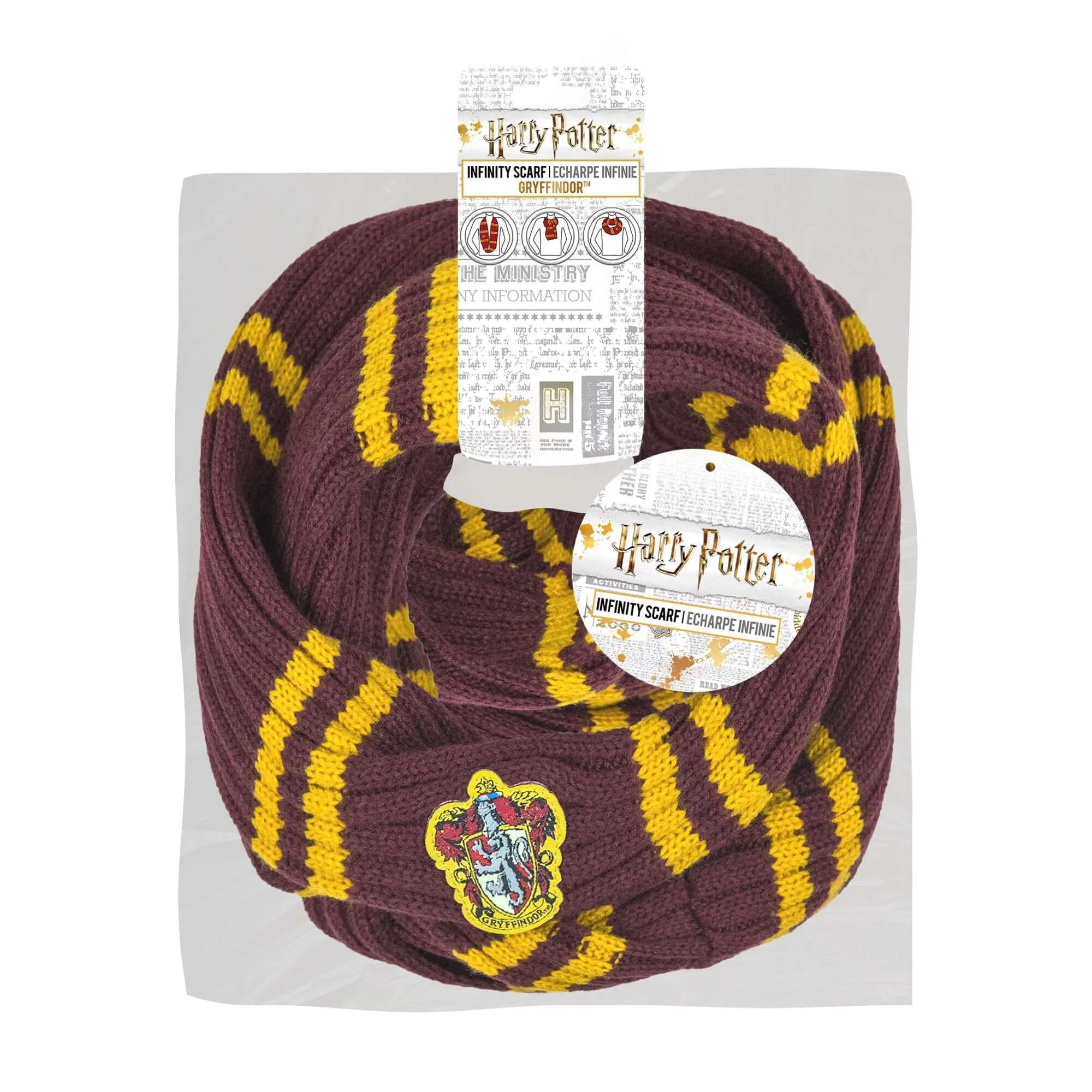 Harry Potter Gryffindor Infinity Scarf