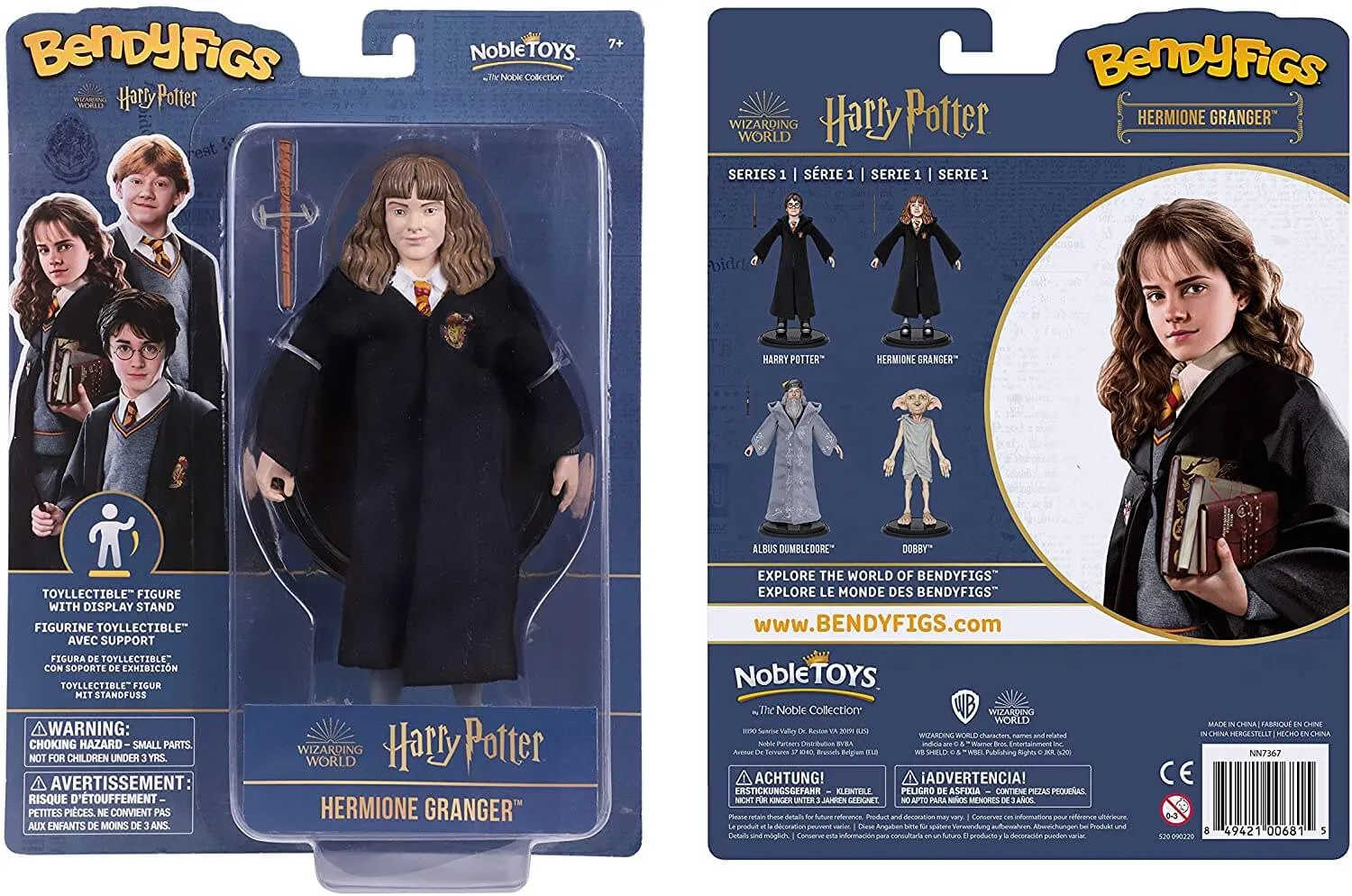 Harry Potter Hermione Bendyfig