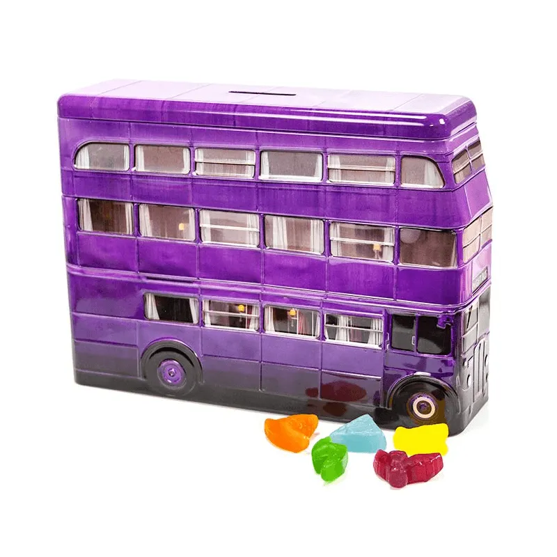 Harry Potter Knight Bus Money Tin With Chewy Candy - 112g