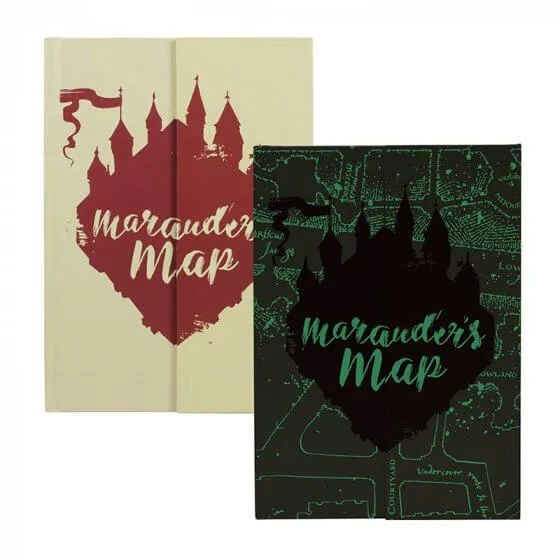 Harry Potter Marauders Map A5 Notebook