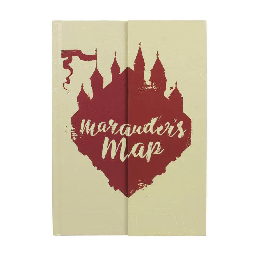 Harry Potter Marauders Map A5 Notebook