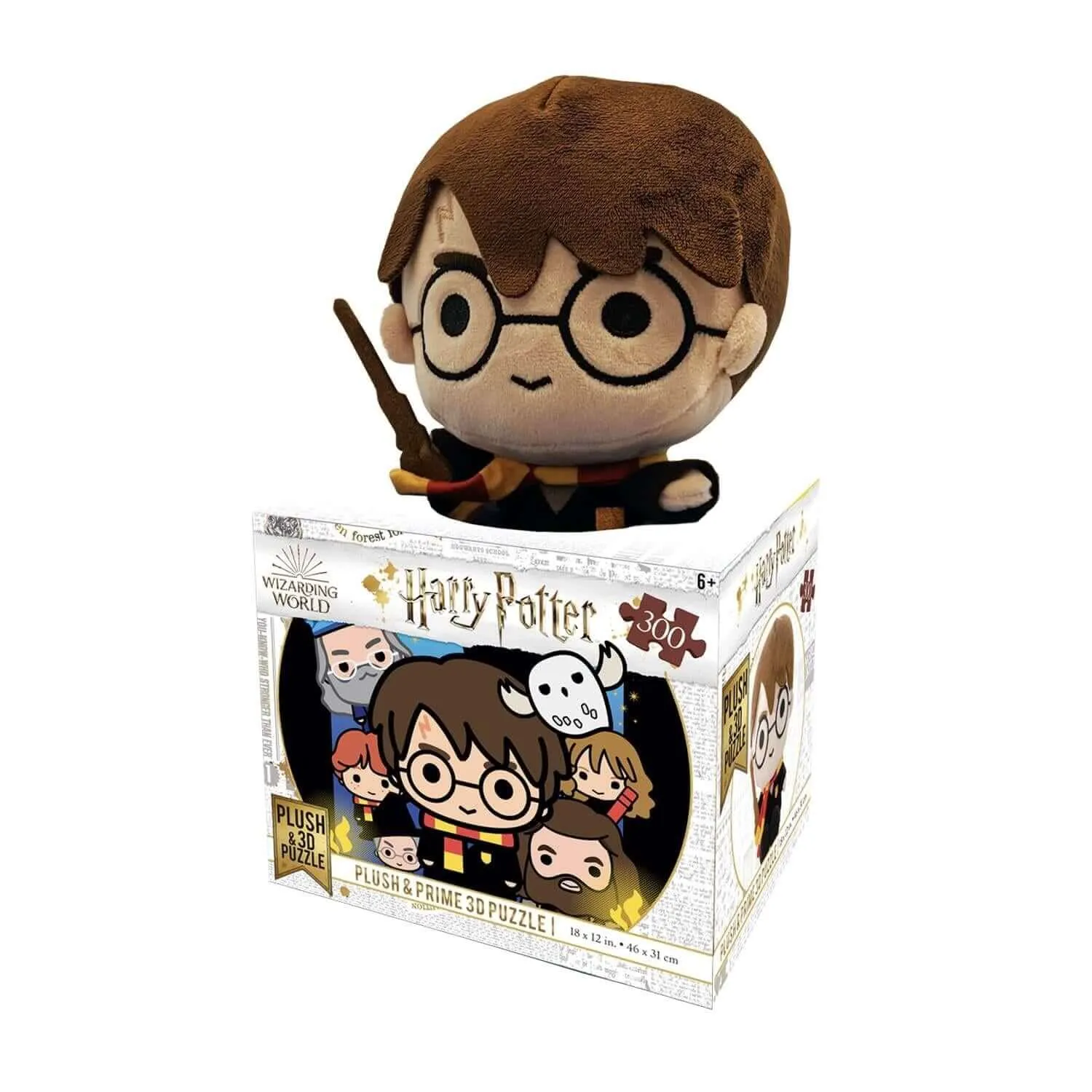 Harry Potter Plush & Prime 3D Puzzle 300pc