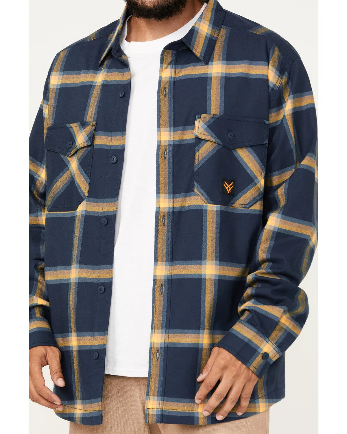 Hawx Men's Thermal Lined Flannel Work Shirt Jacket