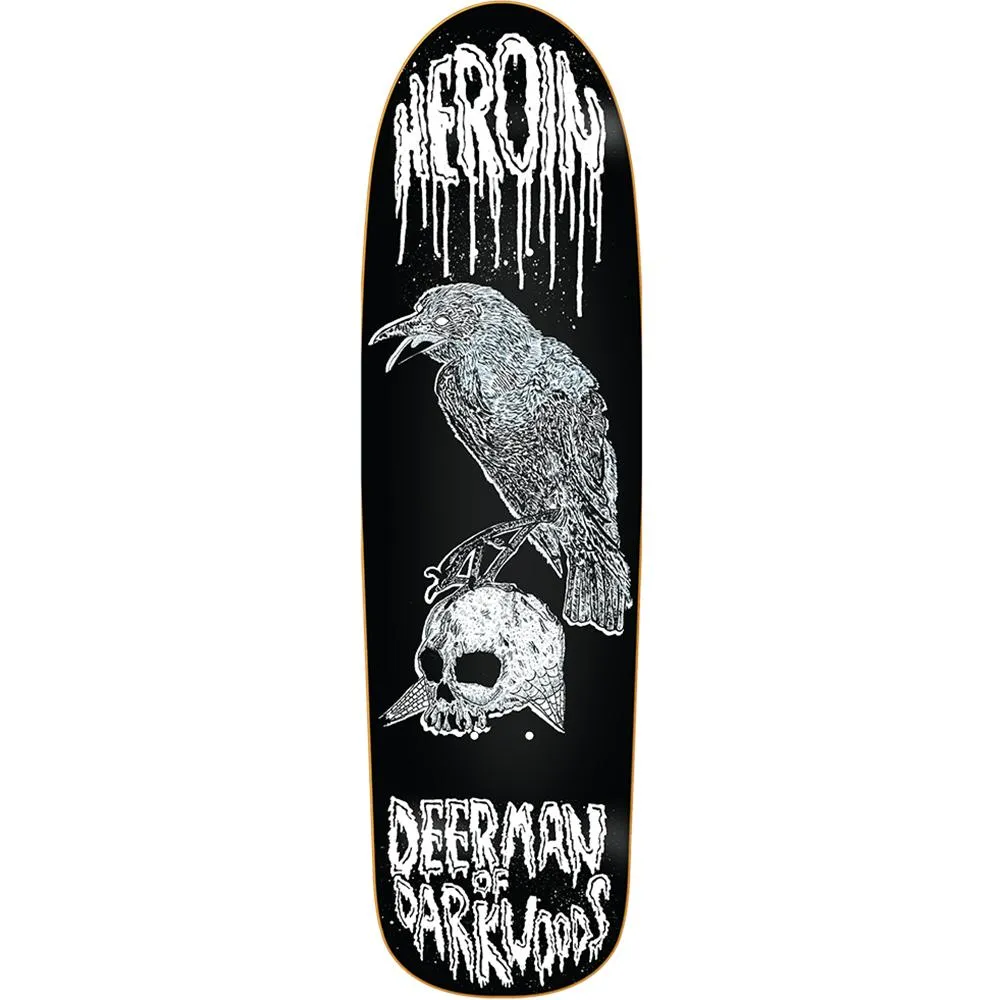 Heroin DMODW Raven 9.25" Skateboard Deck