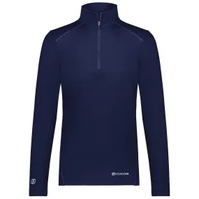 Holloway Women's Navy Coolcore 1/4 Zip Pullover