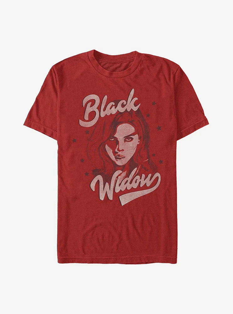 Hot Topic Marvel Black Widow Portrait T-Shirt