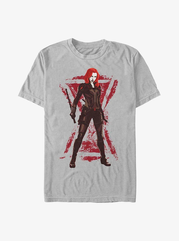 Hot Topic Marvel Black Widow T-Shirt Standing