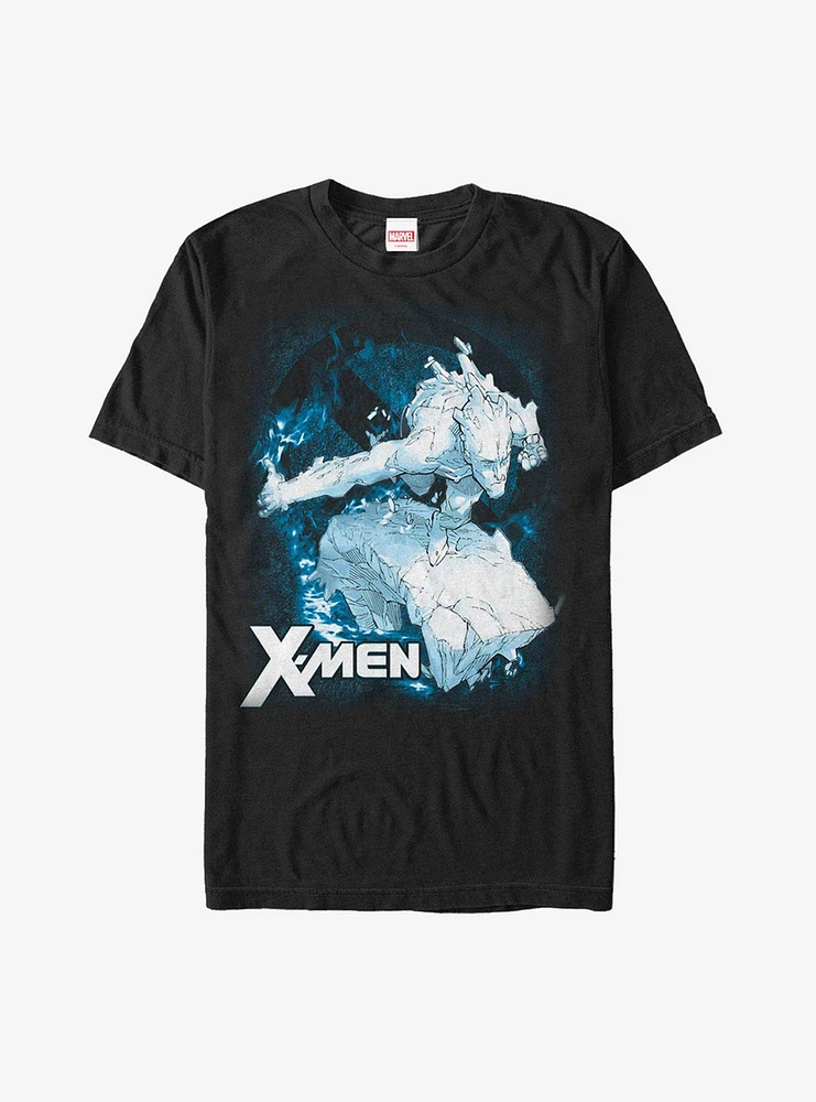 Hot Topic Marvel X-Men Classic Iceman T-Shirt