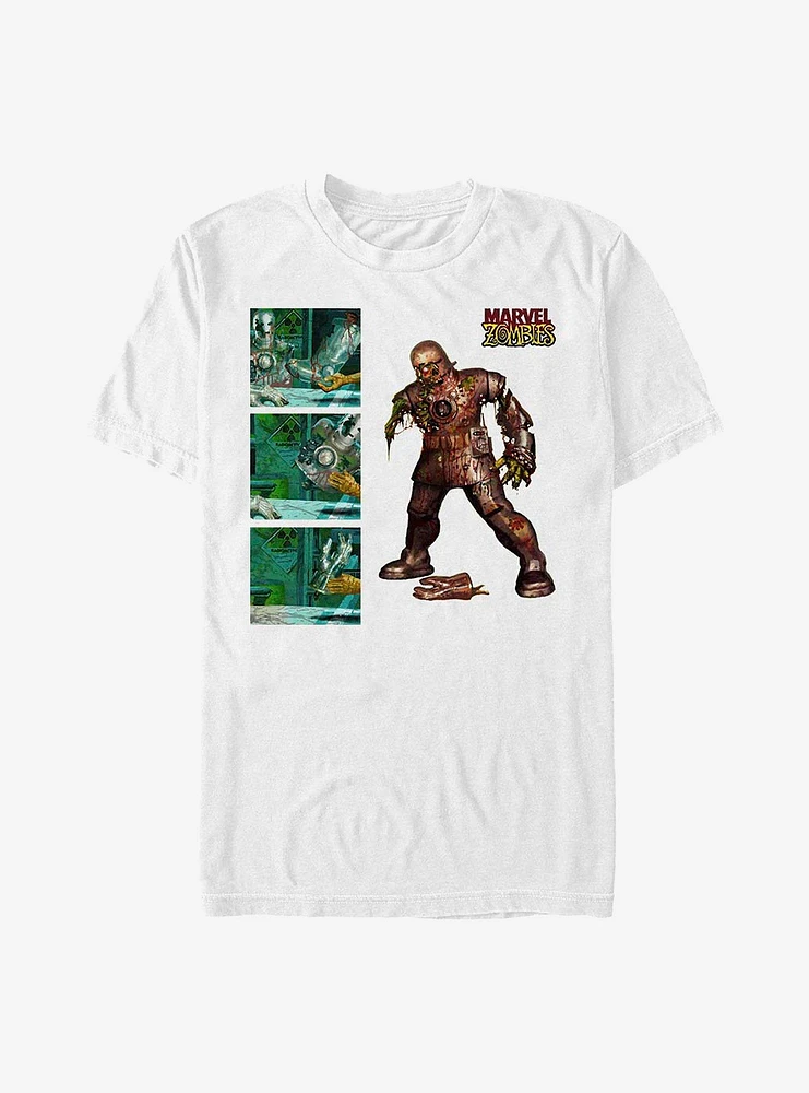 Hot Topic Marvel Zombies Iron Zombie Panel T-Shirt