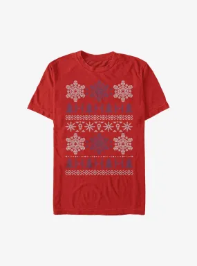 Hot Topic Star Wars Empire Holiday Christmas Pattern T-Shirt