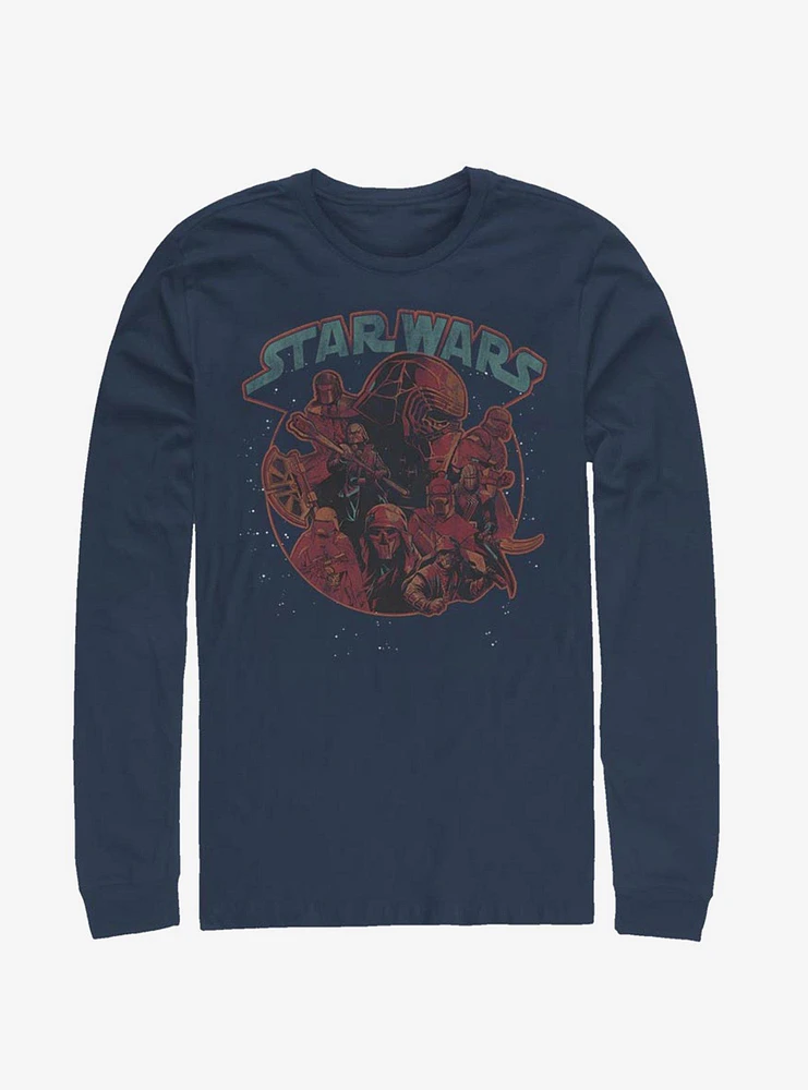 Hot Topic Star Wars Episode IX The Rise Of Skywalker Retro Villains Long-Sleeve T-Shirt