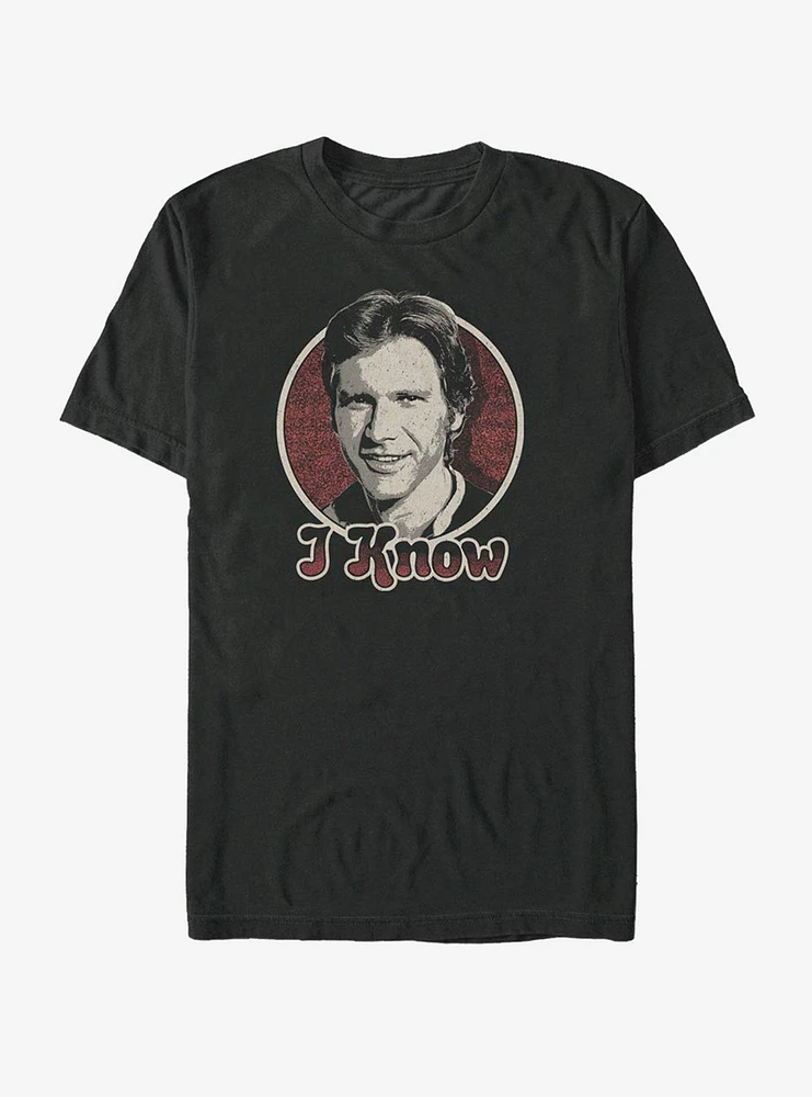 Hot Topic Star Wars Han Knows T-Shirt