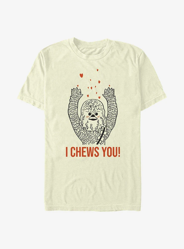 Hot Topic Star Wars I Chews You Chewy T-Shirt