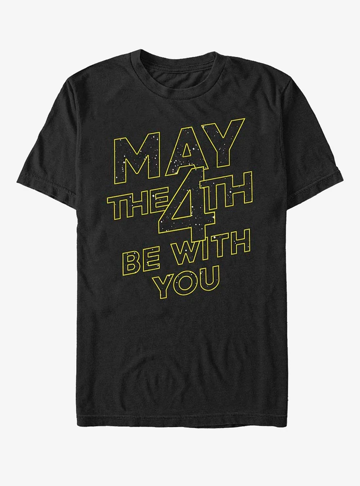 Hot Topic Star Wars May The Fourth Be With You Classic T-Shirt