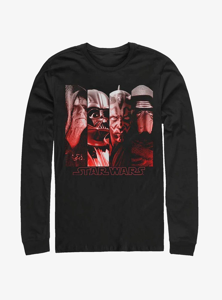 Hot Topic Star Wars Sith Baddies Long-Sleeve T-Shirt