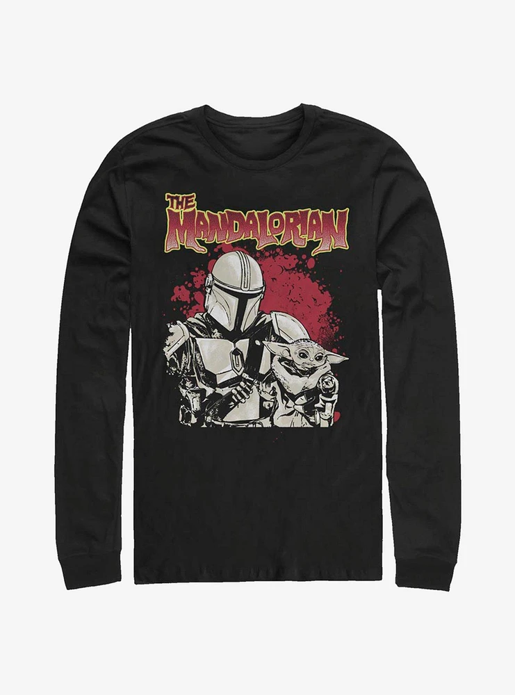 Hot Topic Star Wars The Mandalorian Great Pair Long-Sleeve T-Shirt