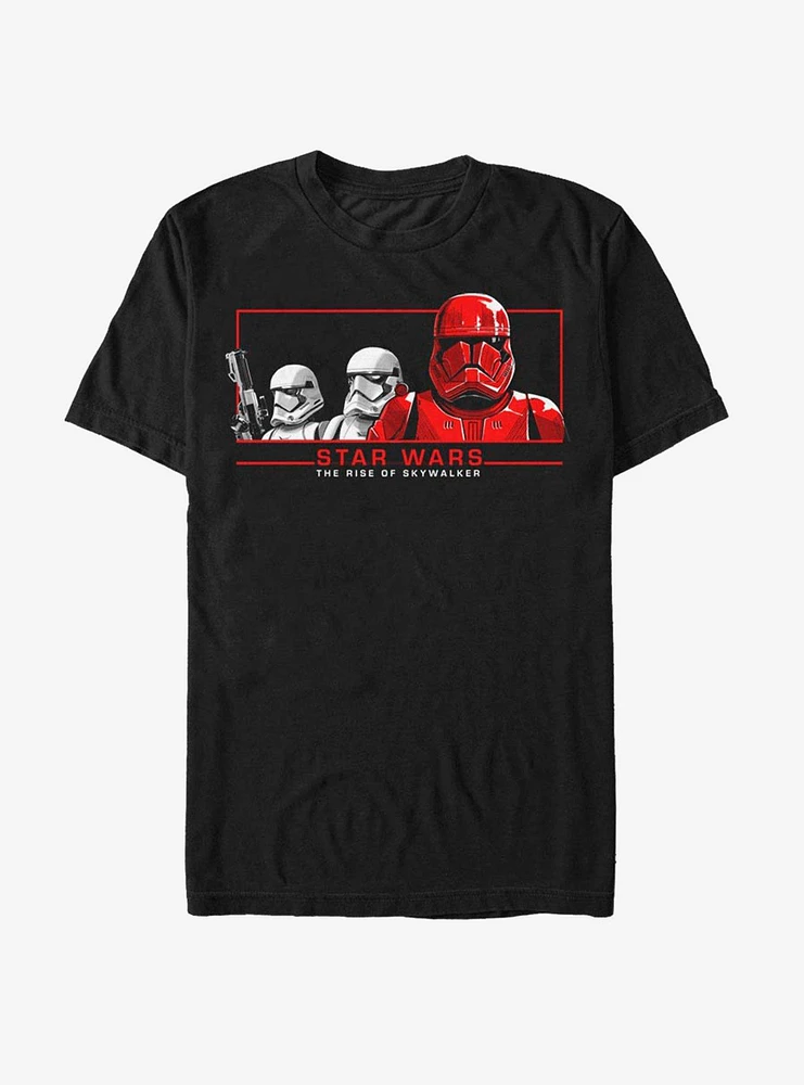 Hot Topic Star Wars: The Rise of Skywalker Red and Pals T-Shirt