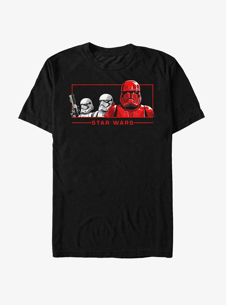 Hot Topic Star Wars: The Rise of Skywalker Red Trio T-Shirt