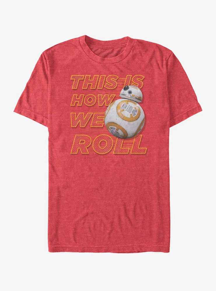 Hot Topic Star Wars This Is How We Roll Sideways T-Shirt