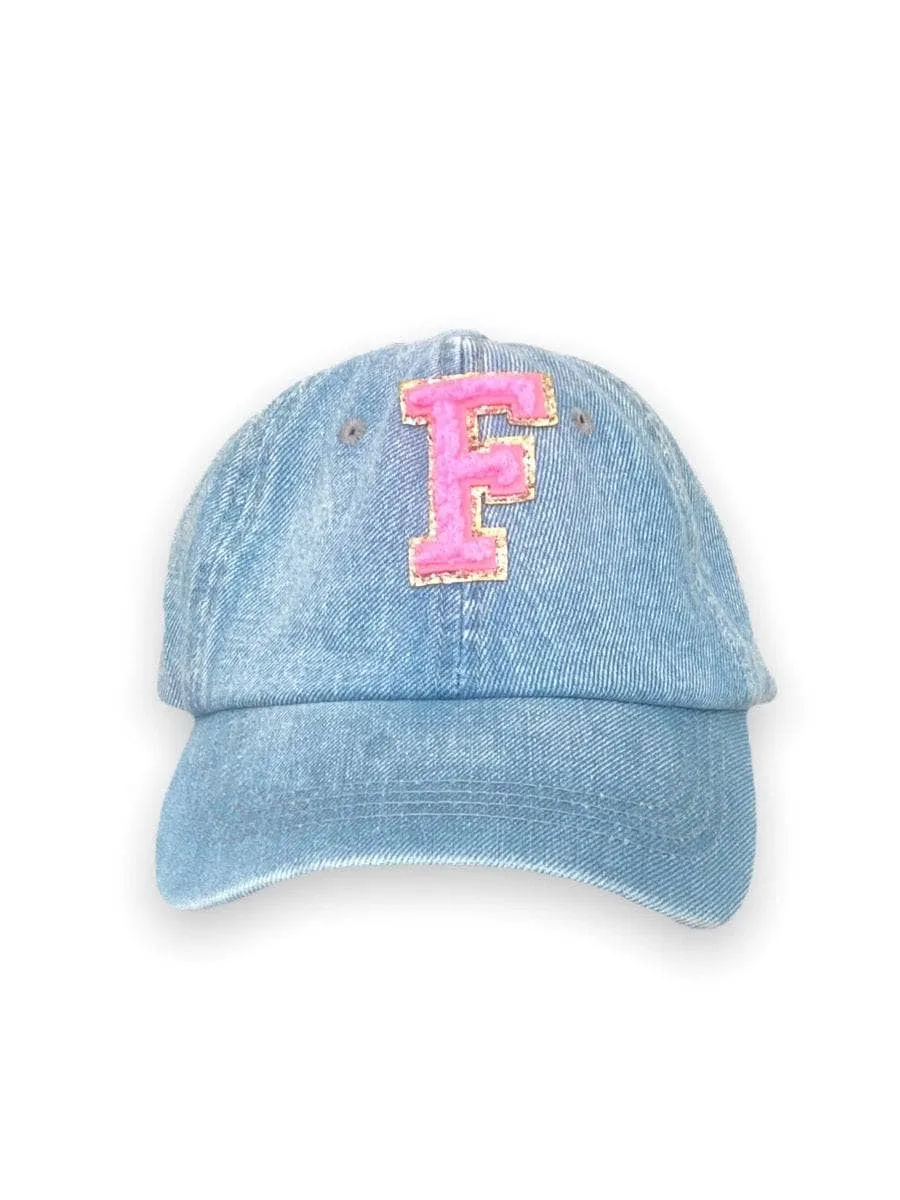 Initial Denim Cap