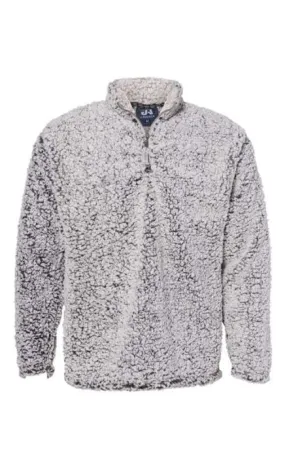 J. America 8454 Sherpa Quarter-Zip Pullover