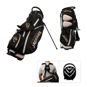 Jacksonville Jaguars Team Golf Fairway Light 14-Way Top Golf Club Stand Bag