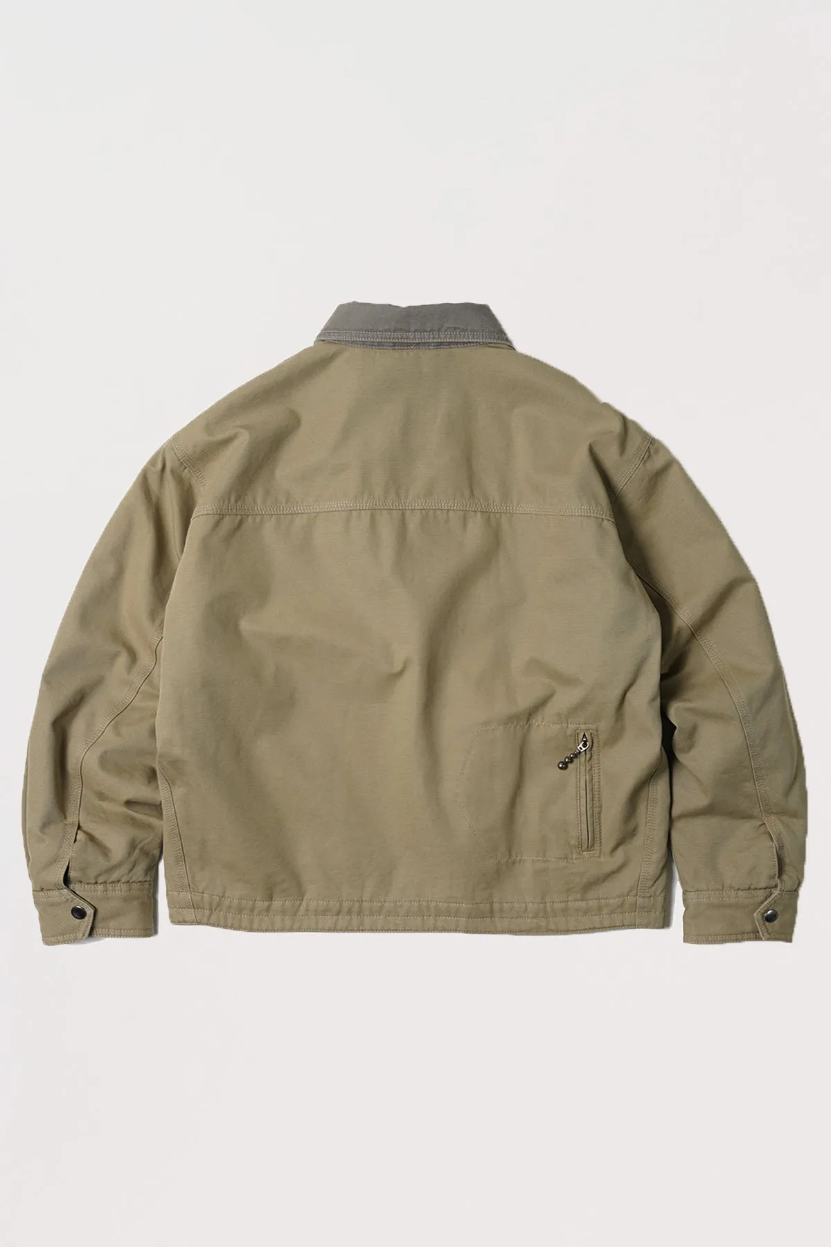 Jungle Cloth Destroyed Jacket - Khaki Beige