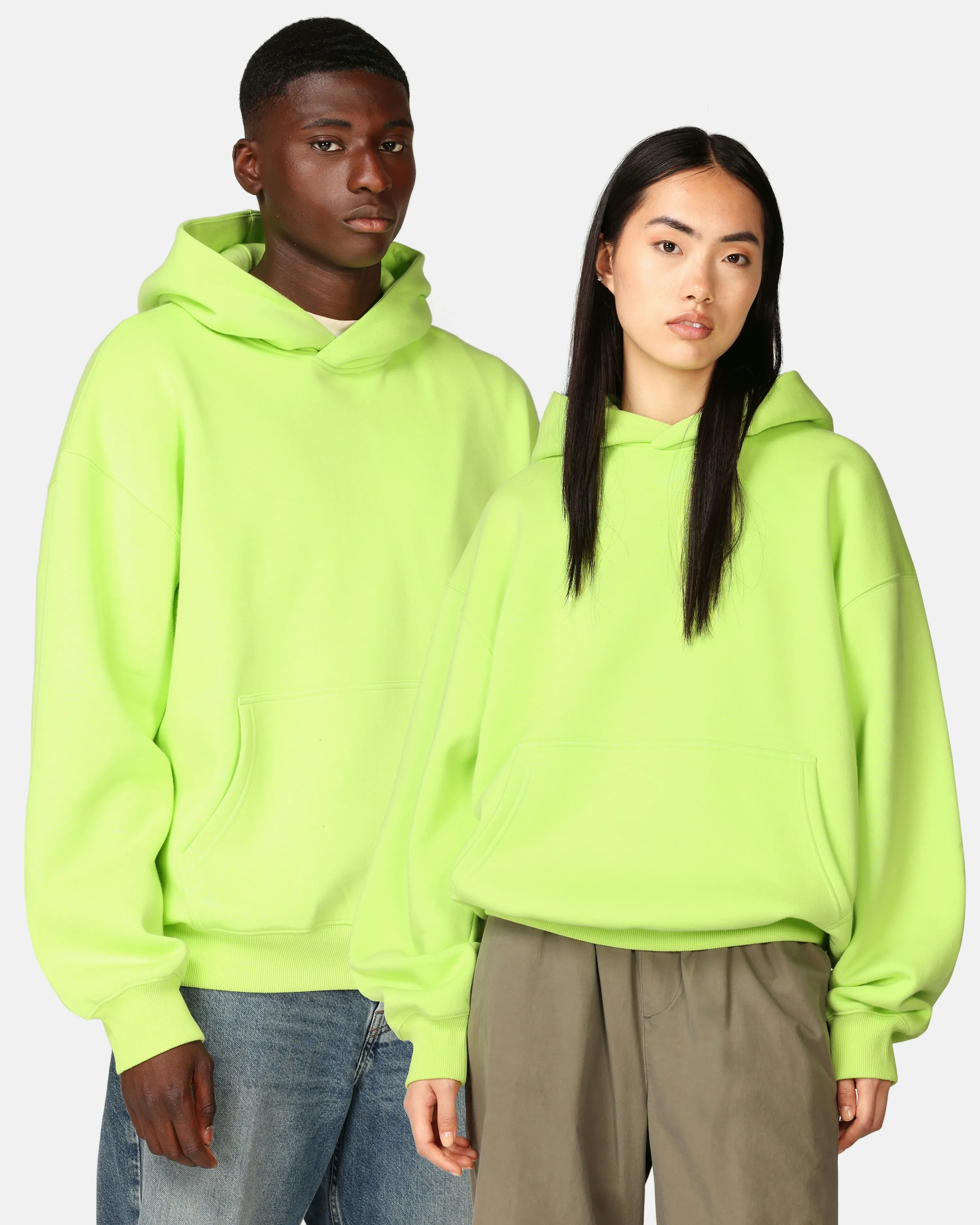 JUNKYARD Close Up Hoodie Lime green | Unisex | Junkyard