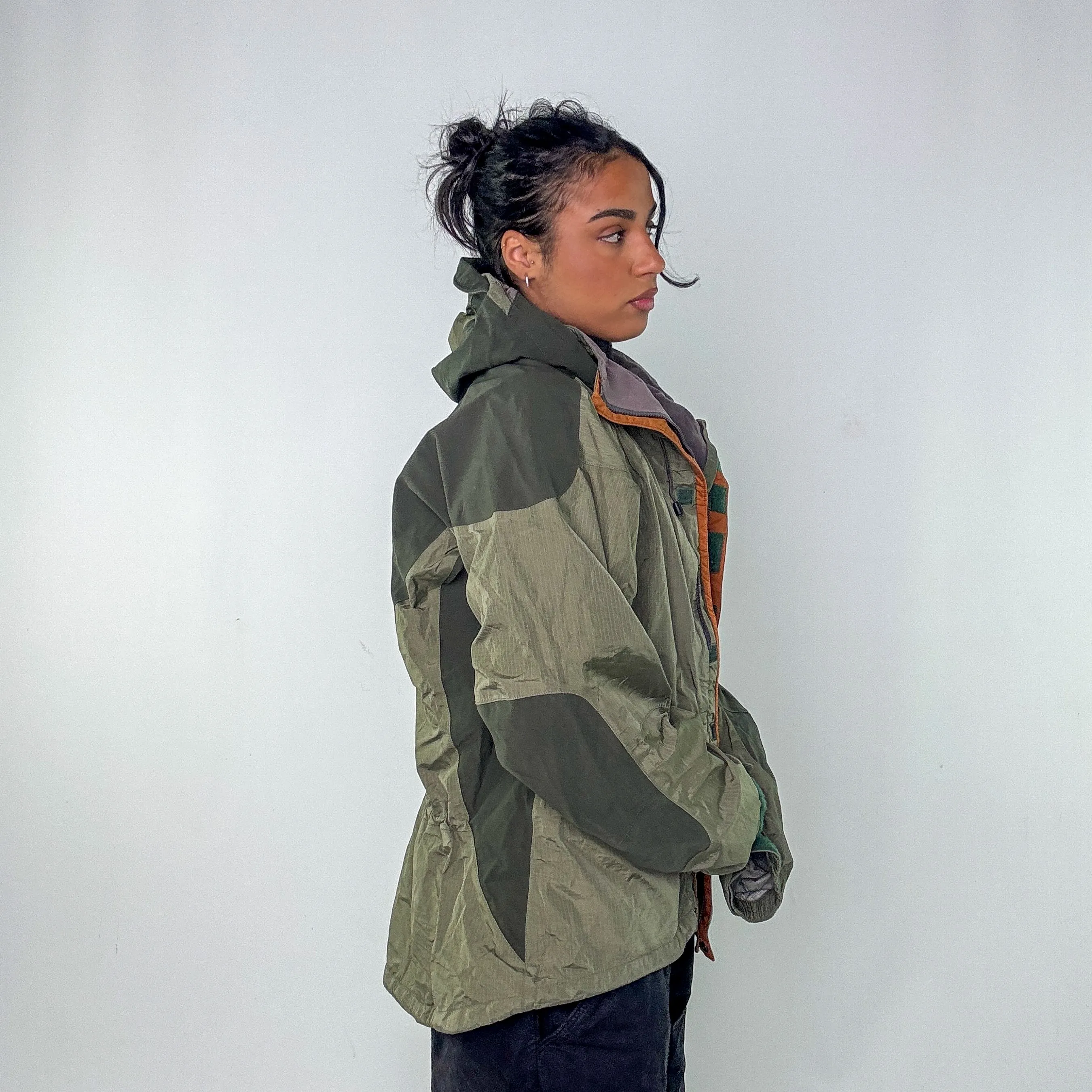 Khaki Green y2ks Marmot Rain Jacket (L)