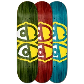 Krooked Skateboards Team Eyes Deck 8.38