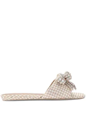 Kurt Geiger London Kensington bow-detail sandals - Neutrals