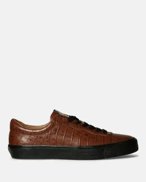 Last Resort VM001 Croc Lo Sneakers Brown | Men | Junkyard