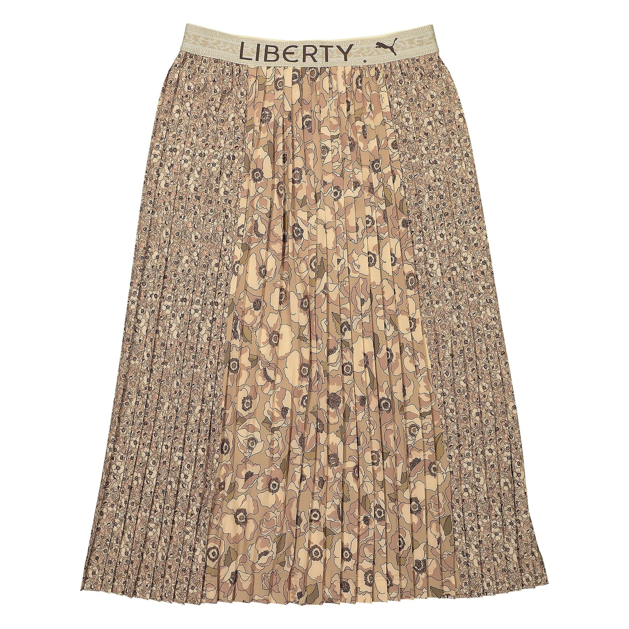 Liberty x Puma Long AOP Plissee Skirt