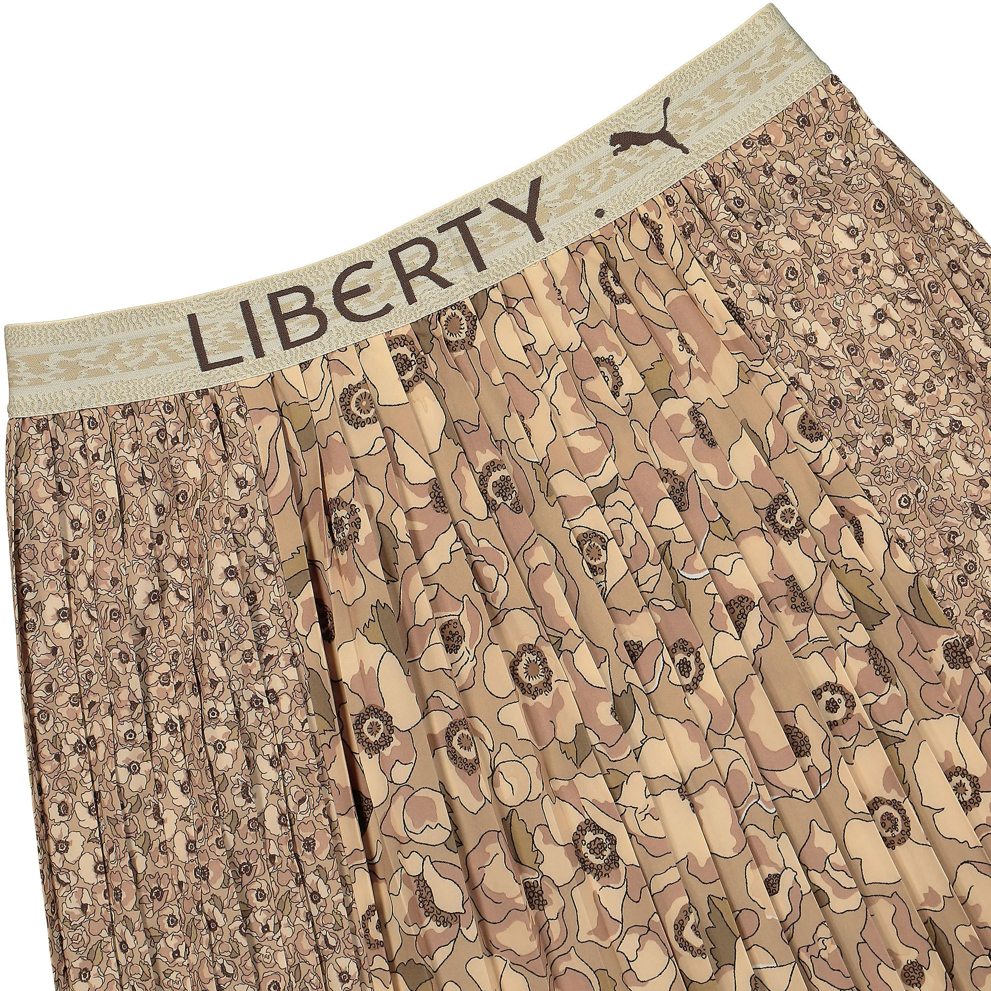 Liberty x Puma Long AOP Plissee Skirt