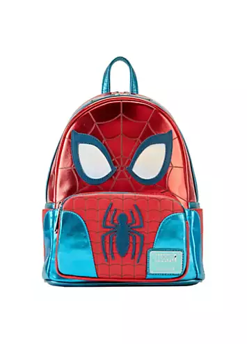 Loungefly Marvel Shine Spiderman Cosplay Mini Backpack | Kaleidoscope