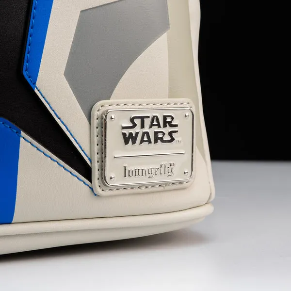 Loungefly x Star Wars Captain Rex Battle Damage Cosplay Mini Backpack