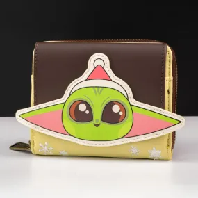 Loungefly x Star Wars The Mandalorian Grogu Xmas Collection Wallet