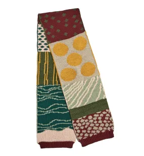 LUCIA ABSTRACT MEADOW SCARF