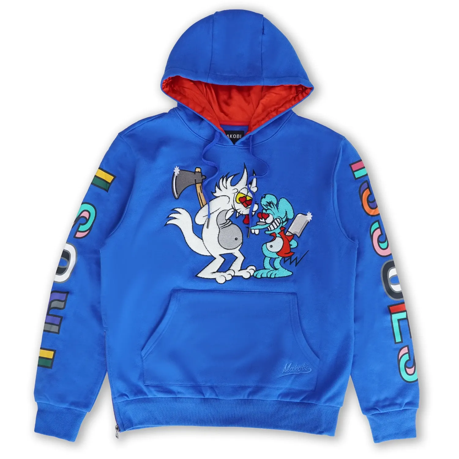 M5272 Makobi Trust Issues Hoodie - Royal