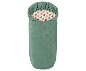 Maileg Mouse Sleeping Bag in Petrol