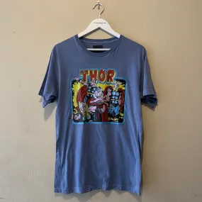 Marvel Comics Thor Blue Tshirt