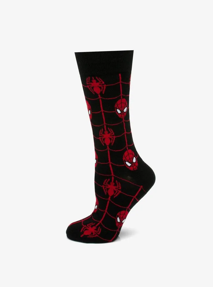 Marvel Spider-Man Web Black Socks