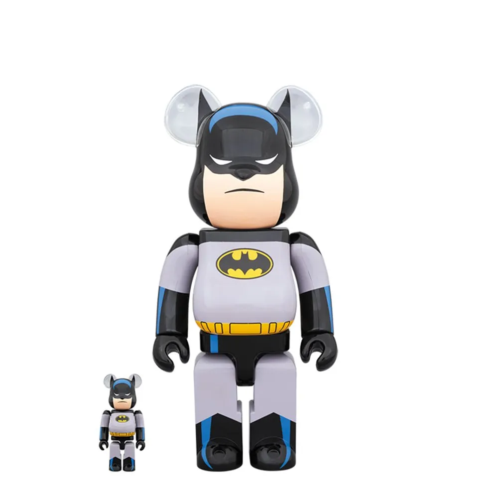 Medicom 100% + 400% Batman Animated Be@rbrick Toy