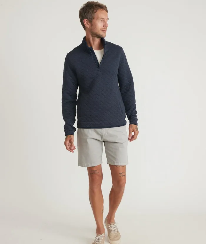 Men's Corbet Quarter Zip Pullover in Navy