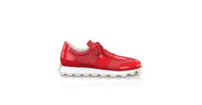 Men's Leather Running Sneakers 56868