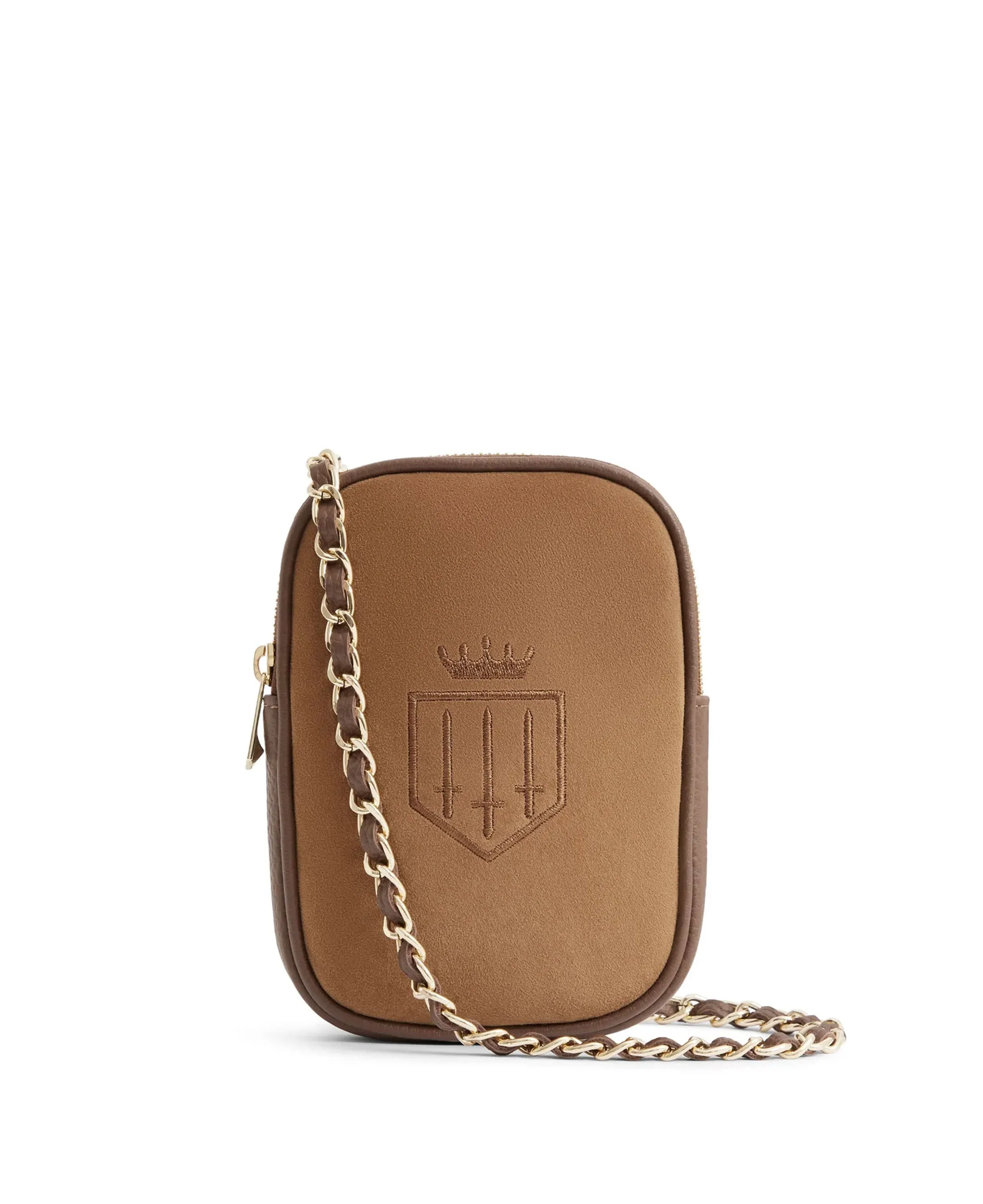 Mini Finsbury Cross Body Bag                             Tan