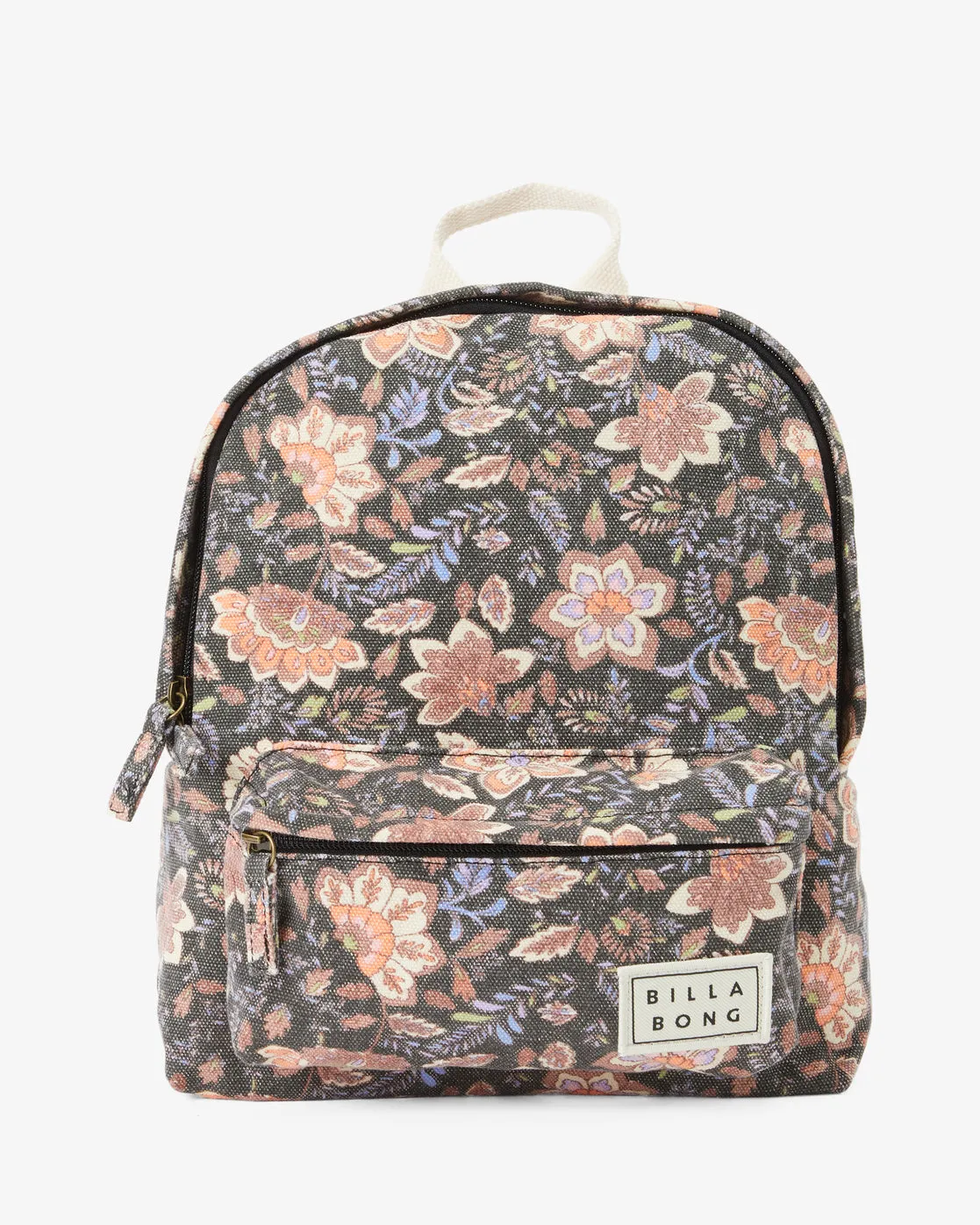 Mini Mama Canvas Backpack - Black Sands