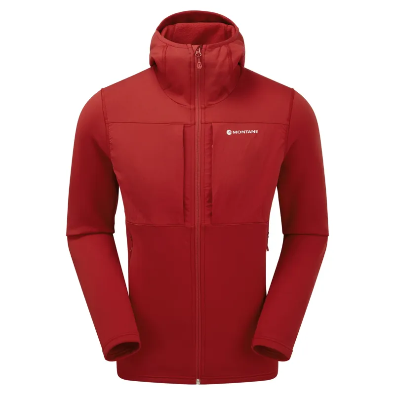 Montane Mens Fury XT Hoodie - Acer Red